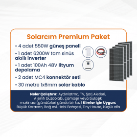 Solarcım Premium Solar Paket